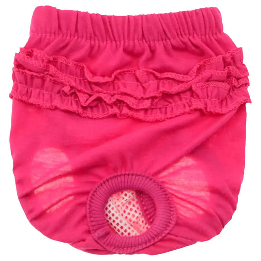 Pet Dog Female Belly Band Short Diapers for Menstruation