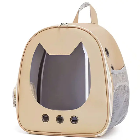 Transparent Pet Travel Backpack