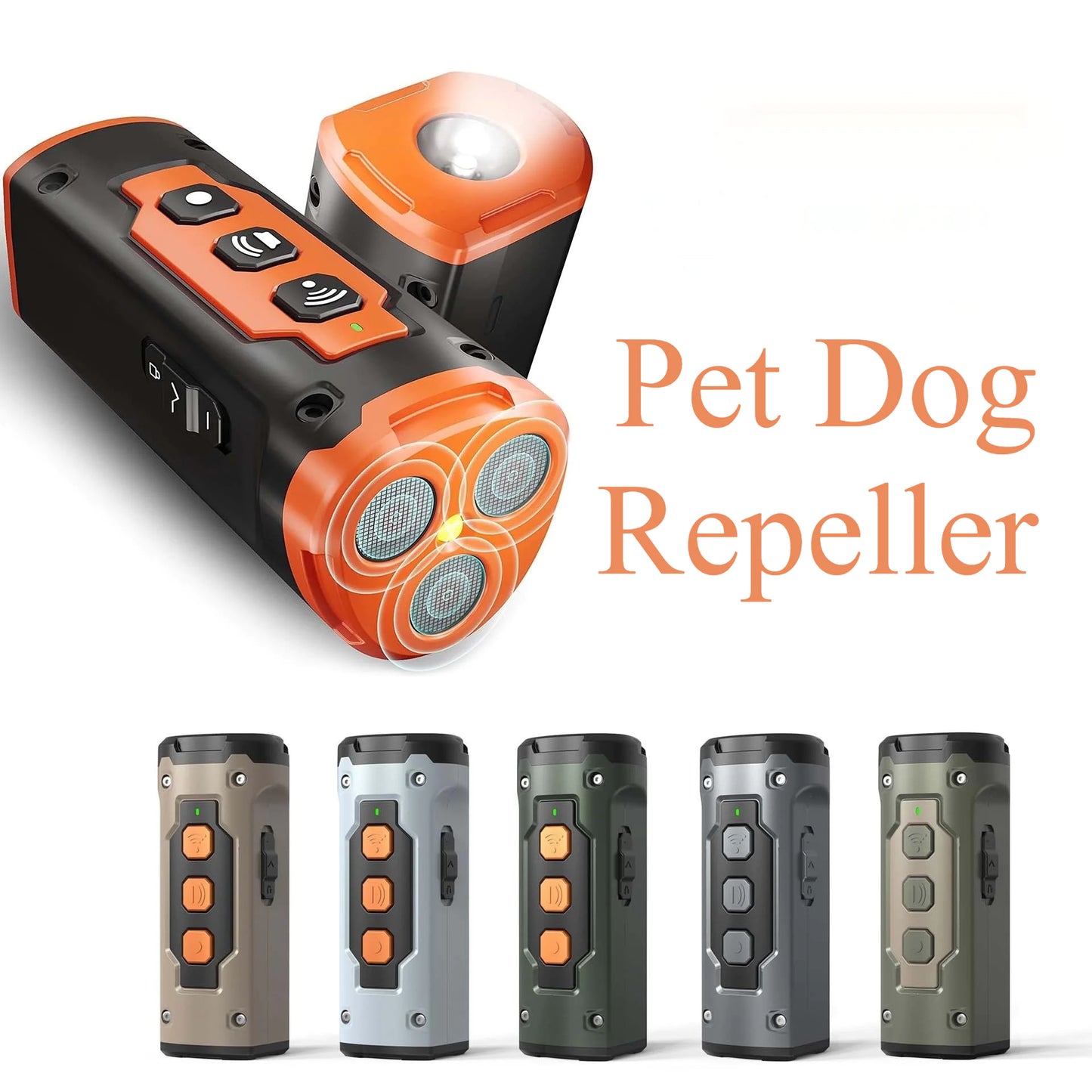 Ultrasonic Bark Control & LED Trainer