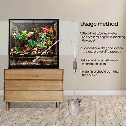 Deluxe 96-Gallon Paludarium Tank