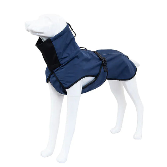 Dog Raincoat Vest (Yellow/Blue)