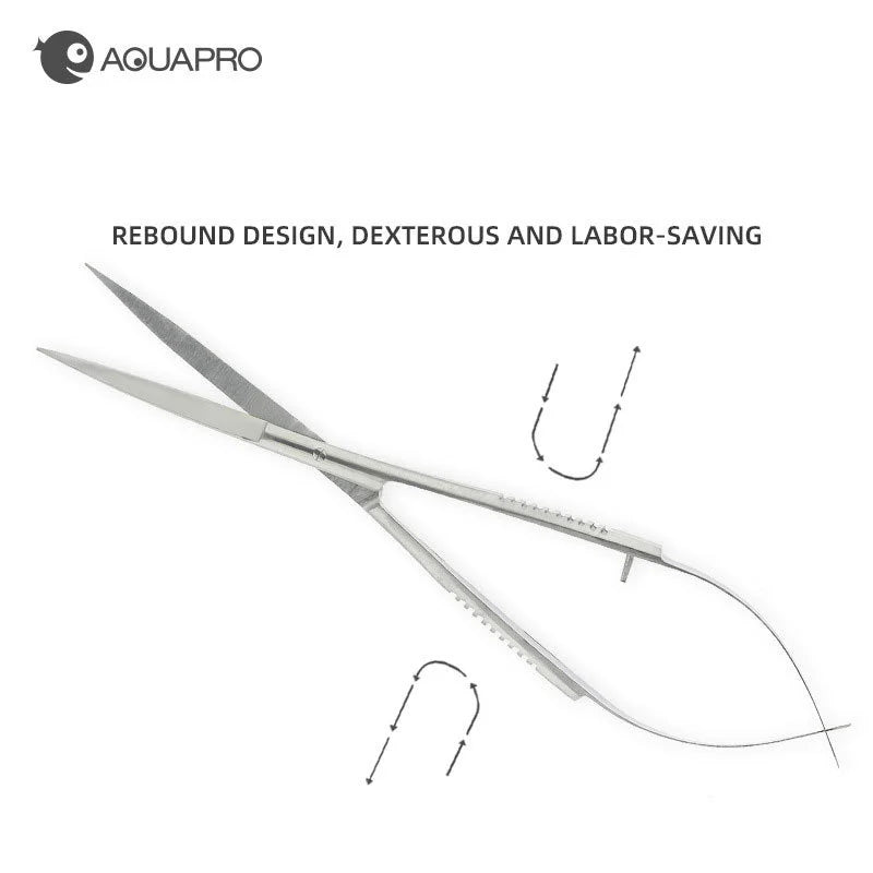 Spring-Action Aquarium Plant Scissors