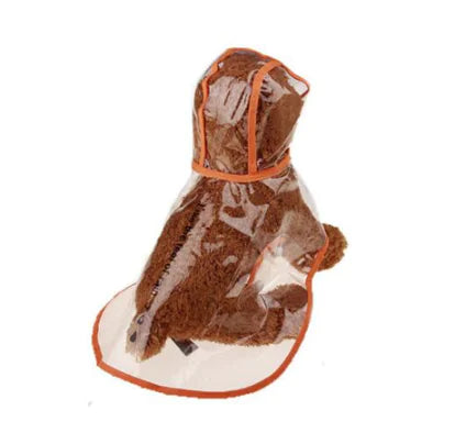 Clear Dog Rain Slicker