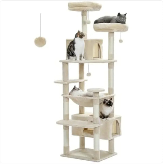 Minimalist Cat Climbing Tower