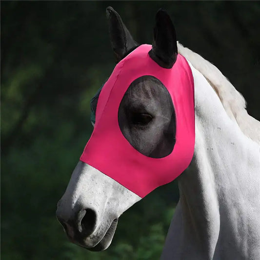 Lycra Horse Fly Mask with Ears for UV Protection