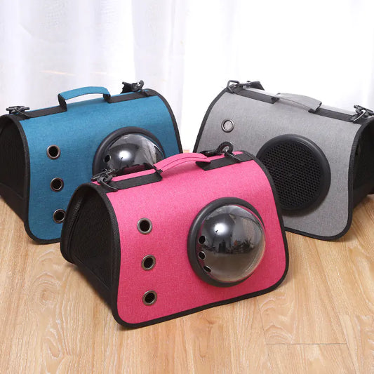 Linen Ventilated Pet Backpack