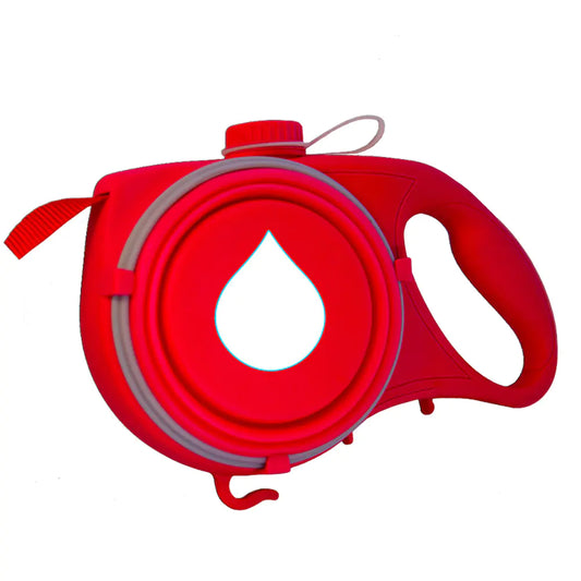Leash with Water Bottle