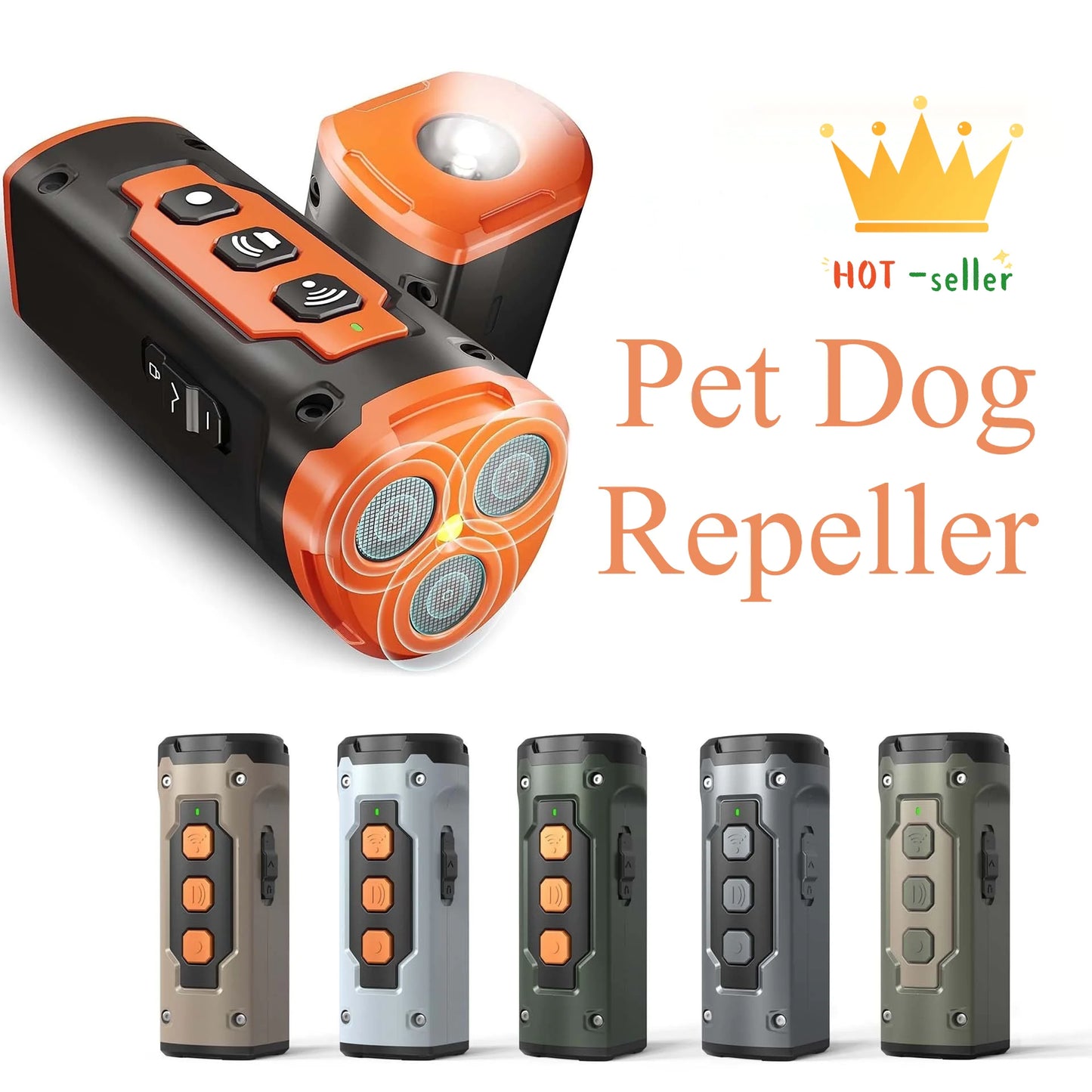 Ultrasonic Bark Control & LED Trainer