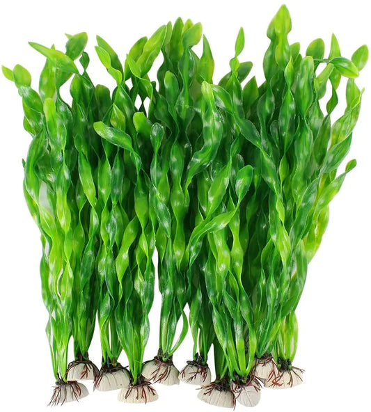 Aquarium Decor Plant Set (10-Pack)